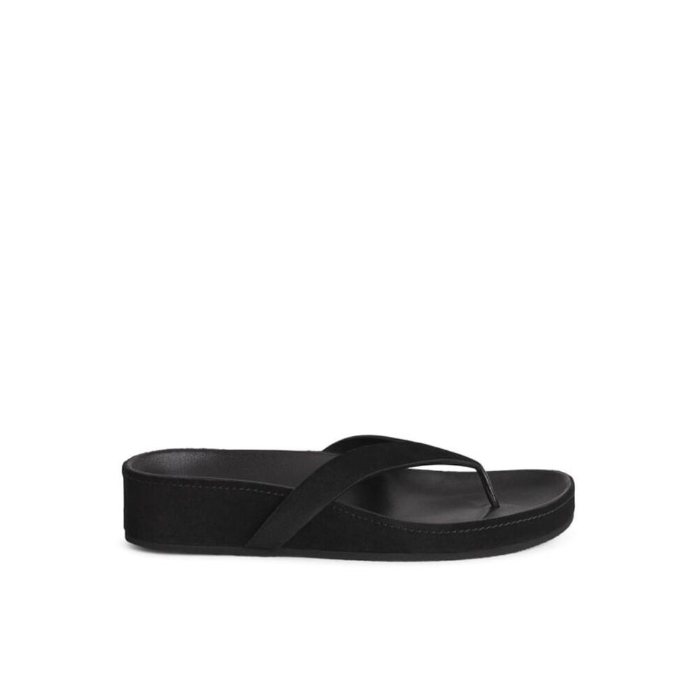 Phoebe Philo Women Round Leather Flip Flop